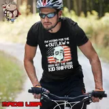 Voting for the outlaw not the kid sniffer donald trump usa flag Unisex