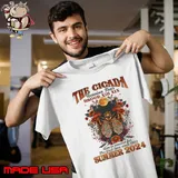 Cicada Brood Xiii Xix Summer 2024 Reunion Tour Swarm Cicadas s Unisex