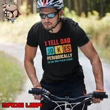 I Tell Dad Jokes Periodically Element Vintage Father's Day Retro shirt