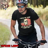 I voted for trump and i will do it again trump 2024 usa flag shirt