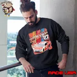 JEB BURTON 27 American professional stock car racing driver s Sweatshirt