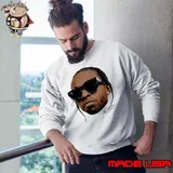 Pop Smoke Big Face an American rapper signature s Sweatshirt