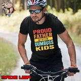 Proud Father Of A Few Dumbass Kids Vintage Fathers Day shirt