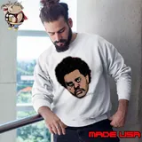 The Weekned Big Face Canadian singer and songwriter s Sweatshirt