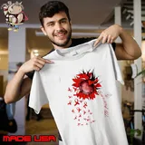 Ttp Awareness Sunflower Red Ribbon s Unisex