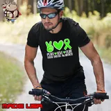 Celiac Disease Awareness Peace Love Cure T-Shirt