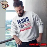 Jesus my is savior trump is my president american flag vote stars T-Shirt