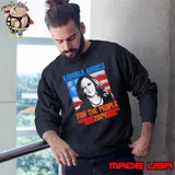 Kamala Harris For President 2024 American Flag Election T-Shirt