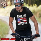 There's No Crying in Wiffleball American Flag T-Shirt