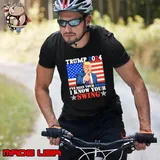 Trump 2024 I've Seen Your Swing I Know Your Swing Usa Flag T-Shirt