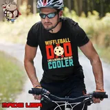 Wiffleball Dad Like A Regular Dad But Cooler Retro Father's Day T-Shirt