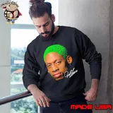 Dennis Rodman American former professional basketball Head Green T-Shirt