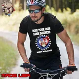 Mind Your Own Damn Business Harris Walz 2024 Eagle Stars T-Shirt