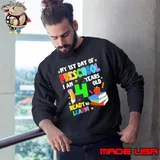 My 1st Day of Preschool I Am 4 Years Old Ready T-Shirt