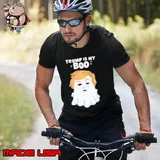 Trump Is My Boo 2024 Hair Funny Ghost Halloween Shirt