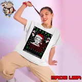 A Girl Have No Gym Arya Stark Santa Humor Workout Beast Party Got shirt