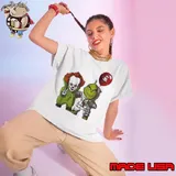 Clown Pennywise And Grinch Halloween 2024 Shirt