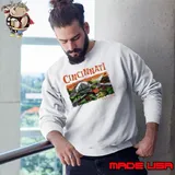 Halloweentown Cincinnati Est 1788 Retro Sweatshirt