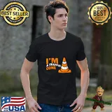 I Am A Traffic Cone Halloween Costume I'm Lazy Easy Unisex