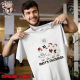 Merry Duckmas Funny Christmas Disney Duck Shirt