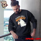 My Favorite Spirit is Whiskey Ghost Halloween T-Shirt