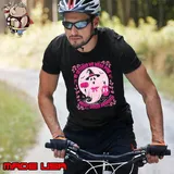 October We Wear Pink Ghost Halloween Pumpkins Breast Cancer T-Shirt