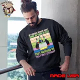Of Course Women Don't Work As hard As Men They Succeed On First Attempt Retro Witch Sweatshirt
