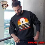 Pumpkin Pie WHITE Labrador Classic Sweatshirt