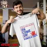 They're Eating the Pets Oh Come On Kamala Harris 2024 Stars T-Shirt