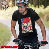 Vote Trump To Save Our Pets 2024 American Flag Maga Trump T-Shirt