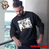 Awesome Pittsburgh Steelers George Pickens Black NFL Flash Features Week 7 Photo Sweatshirt