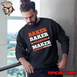 Baker Baker Touchdown Maker Cleveland Football Sweatshirt
