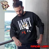 Cole Kmet Chicago Batting Celebration Football Sweatshirt