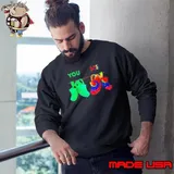 Crocs Hippie You and me Sweatshirt
