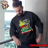 Dasher Dancer Prancer Vixen Moscato Vodka Tequila Blitzen Christmas Sweatshirt