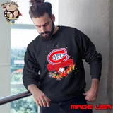 Funny Montreal Canadiens Snoopy Christmas Sweatshirt