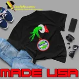 Grinch Hand Holding Seattle Seahawks Christmas Unisex