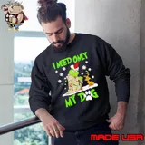 Grinch Yoda I Need Only My Dog Christmas Sweatshirt