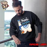 Happy Llamakah Jewish Eight Day Hanukkahorah Sabbath Sweatshirt