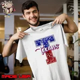Huston Texans Football Glitter Texans Logo Shirt