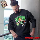 Jayson Tatum Boston Celtics Cartoon Signature Sweatshirt