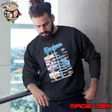 Los Angeles Dodgers NLCS Players Signatures Sweatshirt