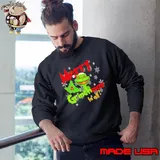 Merry Grinchmas To All Skull Grinch shirt