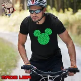 Mickey Mouse Green Four Leaf Clover Shamrock St Patricks Unisex