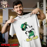 Mickey Mouse Green St Patricks Standing Lucky shirt