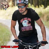 New England Patriots Helmet Garment Dyed Heavyweight Shirt