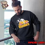 Peanuts Snoopy And Woodstock X Pittsburgh Steelers On Car Sweatshirt