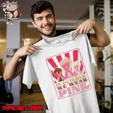 Retro vintage in october we wear pink raised fist Unisex
