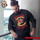 Santa Claus Deck The Hall With The Balls Of Your Enemies Valhalla Christmas shirt