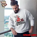 Santa Claus I Want You To Park That Big Red And Light Right On This Rooftop Christmas Sweatshirt